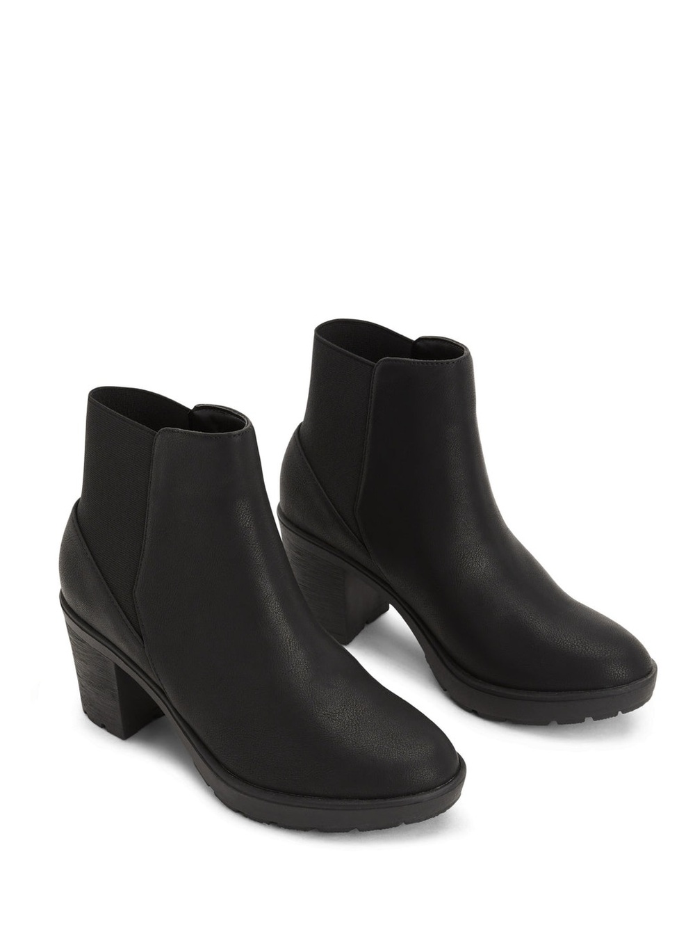 Matt & Nat Black Leather Chelsea Ankle Boots